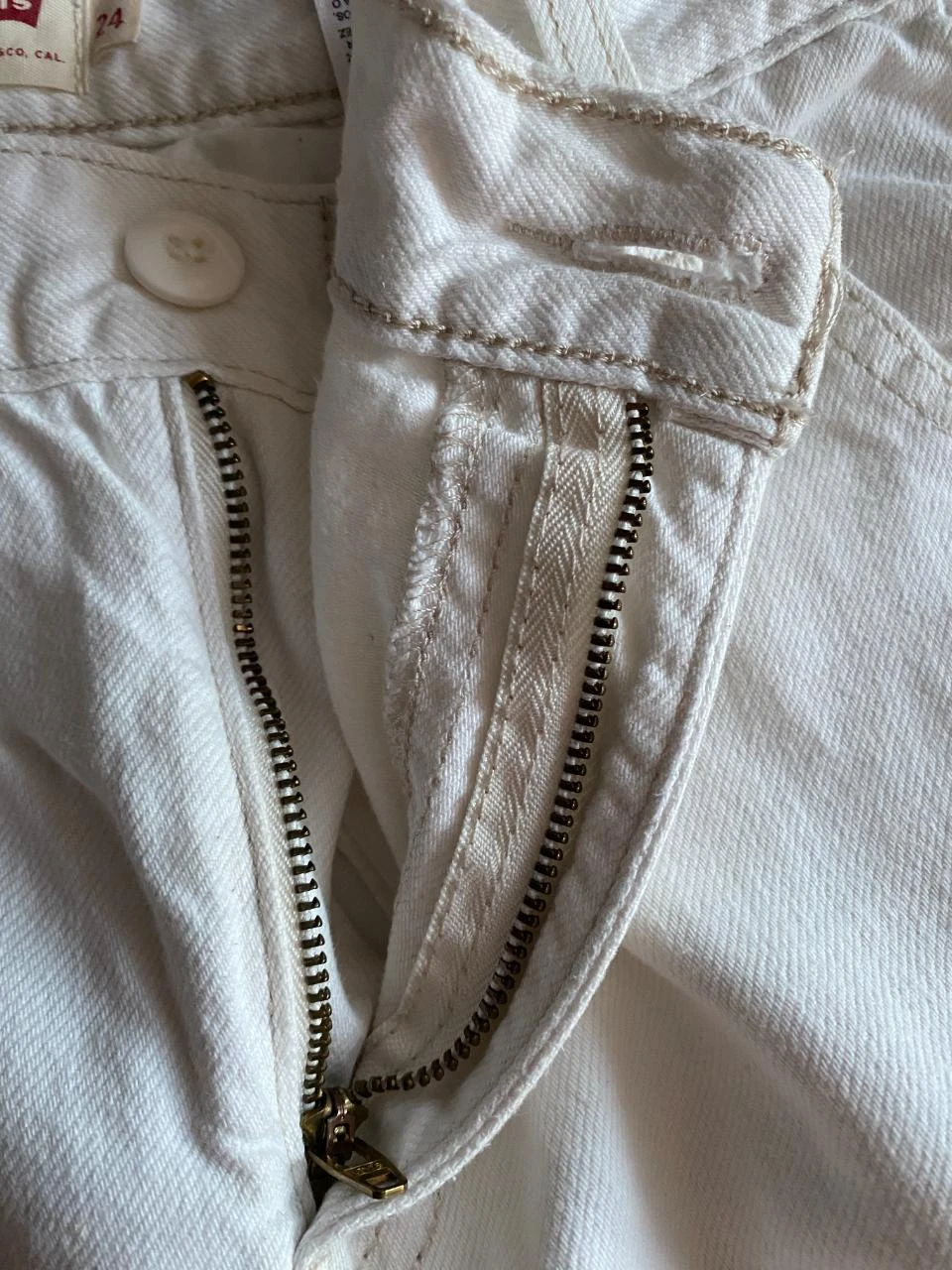 Ecru cargojeans W24 (T34) Levi's Premium – 100% katoen trendy – photo 10